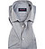 Kurzarmhemd, Comfort Fit, Baumwolle, grau meliert - grau