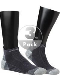 wapiti Laufsocken 3er Pack anthrazit 3580/RS02/120