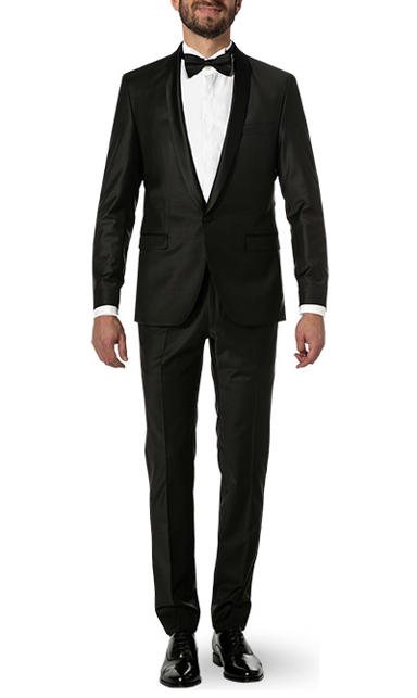 Smoking, Schurwoll-Stretch, schwarz