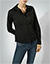 Bluse mit Stretchanteil - schwarz