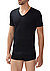 T-Shirt, Sea Island Baumwolle, schwarz - black