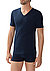 T-Shirt, Baumwoll-Stretch, navy - navy