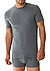 T-Shirt, Modal-Stretch, grau meliert - grey melange