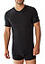 T-Shirt, Modal-Stretch, schwarz - black