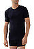 T-Shirt, Modal-Stretch, navy - dunkelblau