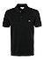 Polo-Shirt, Regular Fit, Baumwoll-Jersey, schwarz - noir