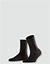 Damensocken in feiner Strick-Qualität - schwarz