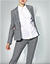 Blazer in taillierter Form - schwarz