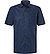 Kurzarmhemd, Modern Fit, Baumwolle, navy - nachtblau