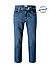 Jeans, Regular Fit, Baumwoll-Stretch, jeansblau - jeansblau