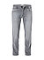 Jeans, Baumwoll-Stretch, grau - grau