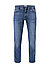 Jeans, Baumwoll-Stretch, dunkelblau - denimblau