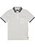 Polo-Shirt, Baumwoll-Jersey, weiß - weiß