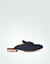 Mules mit Quasten Details - dunkelblau