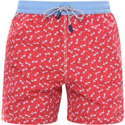MC ALSON Badeshorts S3909/rot-blau