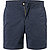 Shorts, Classic Fit, Baumwolle, marine - marineblau