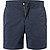 Shorts, Classic Fit, Baumwolle, navy - marineblau