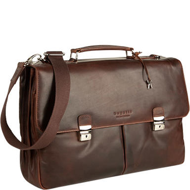 Messenger Bag, Leder, braun