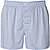 Boxershorts, Baumwolle, hellblau - hellblau