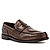Loafer, Leder, kastanienbraun - jocker p. teak