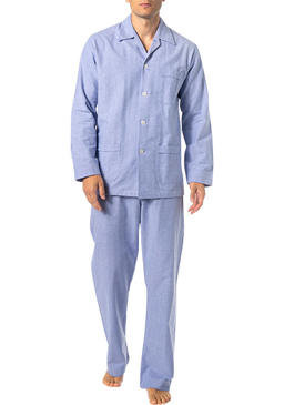 Stylingtipps Beschreibungsbild von DEREK ROSE Pyjama Set 5000/ARRA024BLU