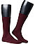 Serie Luxury No.13, Socken, Super Piuma Baumwolle, bordeaux - bordeaux