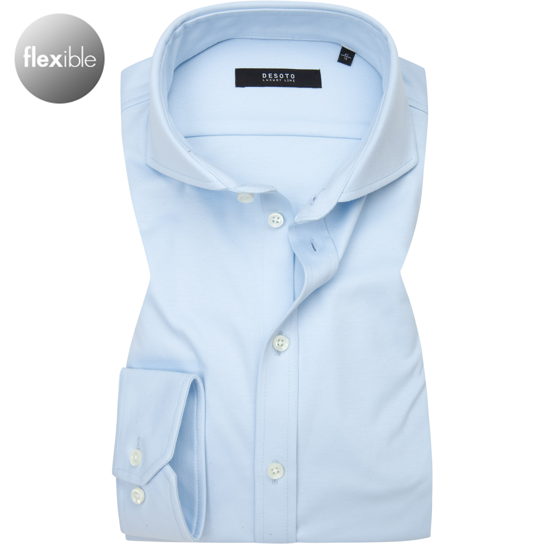 DESOTO Herren Hemd blau