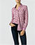 Bluse mit Allover-Muster - pink