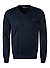 Pullover, Slim Fit, Pima Baumwolle, dunkelblau - navy