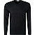 Longsleeve, Baumwolle, schwarz - noir