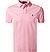 Polo-Shirt, Custom Slim Fit, Baumwoll-Piqué, rosé - rosa