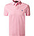 Polo-Shirt, Slim Fit, Baumwoll-Piqué, rosa - rosa