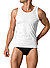 Tanktop, Baumwoll-Stretch, weiß - weiß