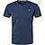 T-Shirt, Classic Fit, Baumwolle, marine - marineblau