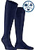 Serie Travel&Comfort, Kniestrümpfe, Baumwolle, dunkelblau - dunkelblau