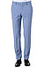 Hose, Modern Fit, Schurwolle, hellblau meliert - hellblau
