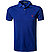 Polo-Shirt, Slim Fit, Baumwoll-Piqué, kobalt - kobalt