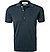 Polo-Shirt, Baumwoll-Strick, marine - marineblau