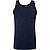Tanktop, Baumwolle, marineblau - dunkelblau
