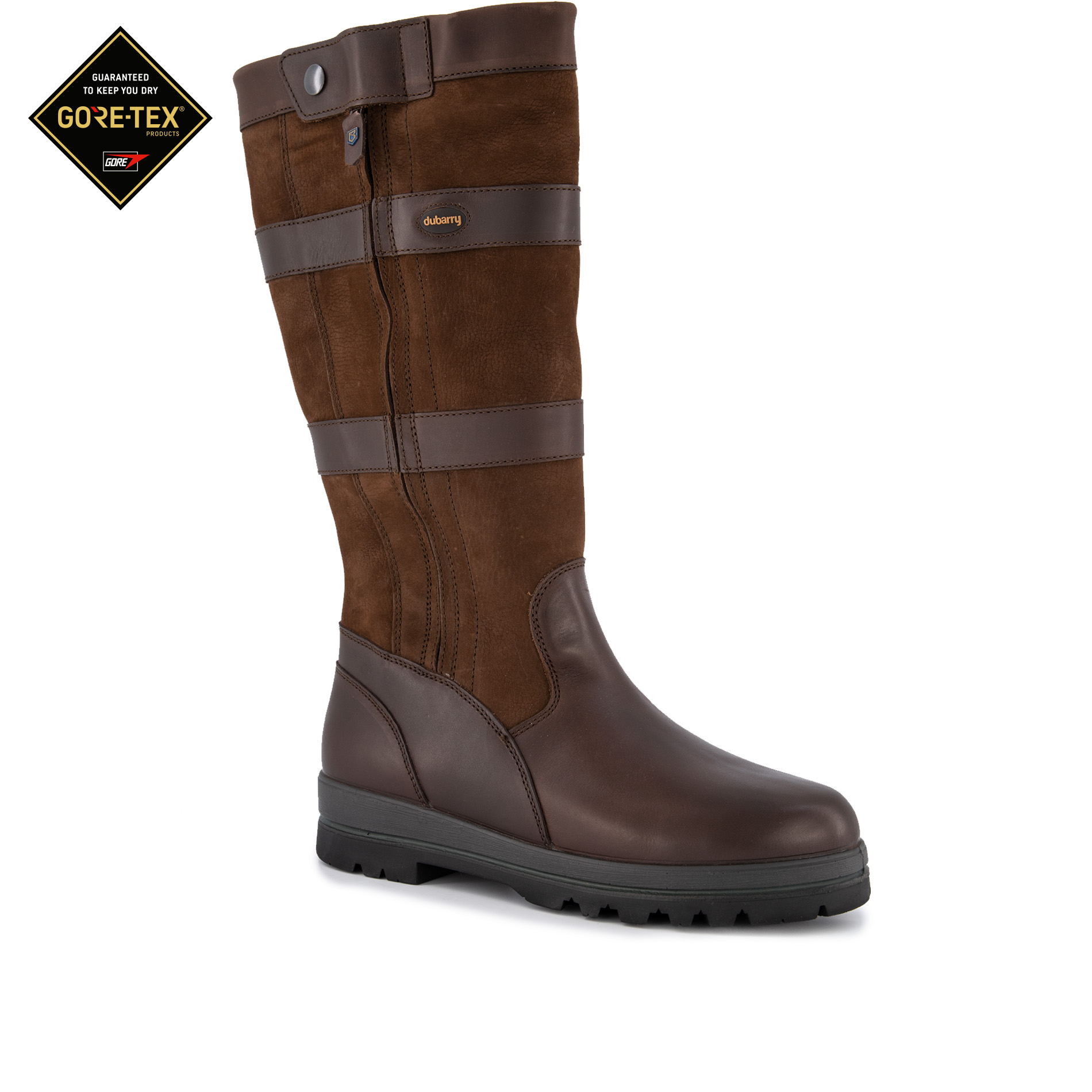 Dubarry Herren Stiefel Braun Glattleder
