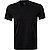 T-Shirt, Slim Fit, Pima Baumwolle, schwarz - schwarz
