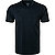 T-Shirt, Regular Fit, Baumwolle, marineblau - marine
