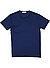 T-Shirt, Baumwolle, dunkelblau - dunkelblau