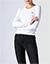 Longsleeve im cleanen Look - weiß