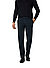 Hose Jim, Regular Fit, Baumwolle, dunkelblau - dunkelblau