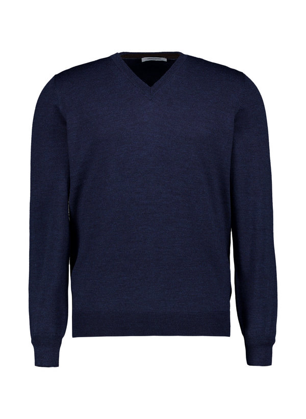 Pullover, Schurwolle, marineblau