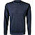 Pullover, Merinowolle, nachtblau - nachtblau