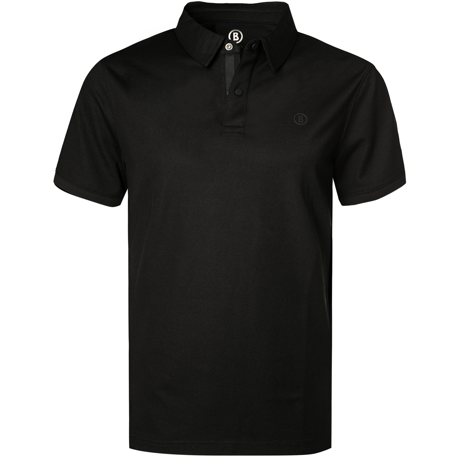 BOGNER Herren Polo-Shirt schwarz