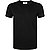 T-Shirt, Baumwolle, schwarz meliert - noir