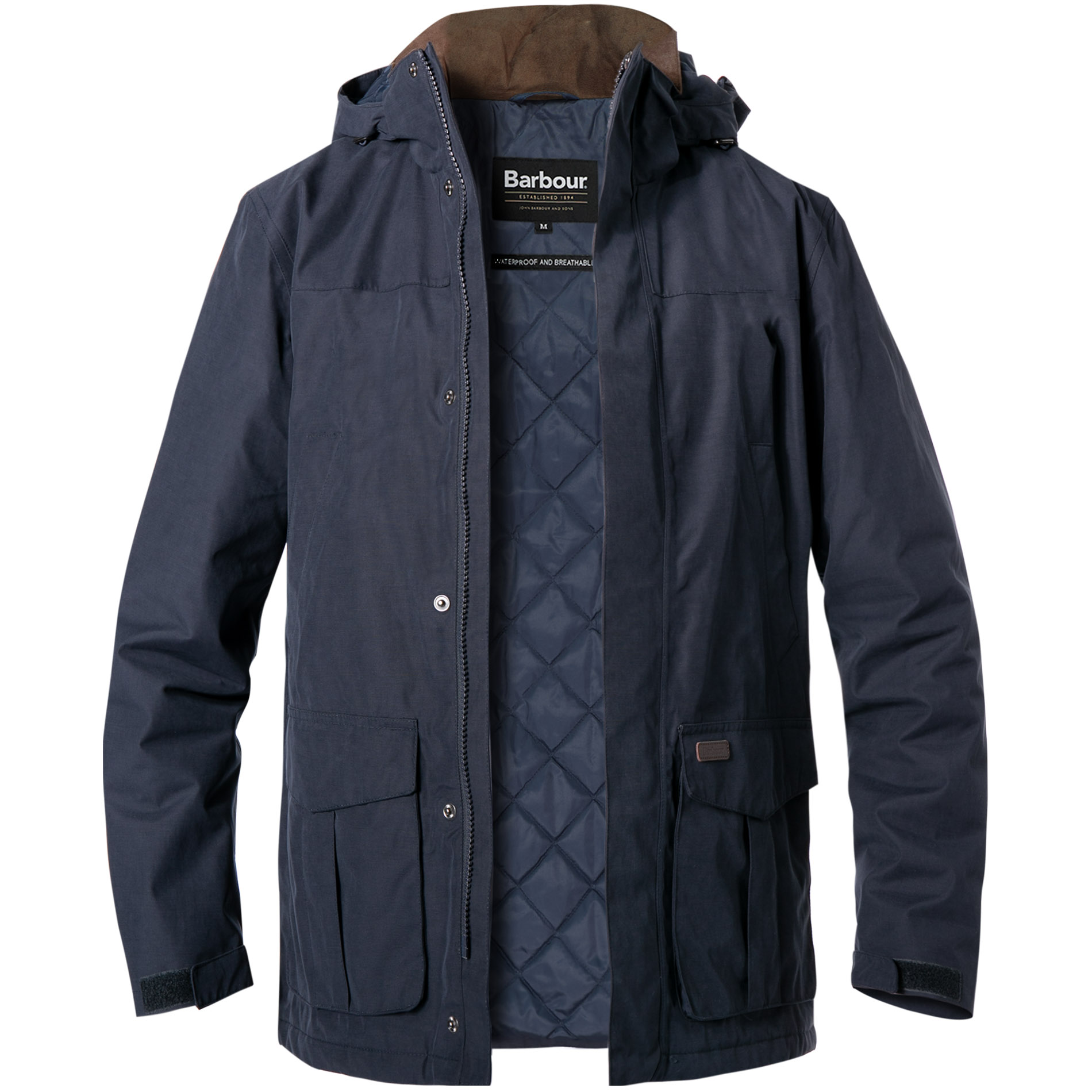 Barbour Herren Jacke blau unifarben